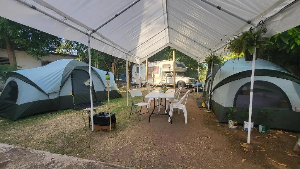 Fundraising -Help Us Build Recreation -Drive In Cinema -Stay In-Vieques For Less For 40 N Spend More Having Fun Bnbcampsite -Comfort Camping Queen Beds Tent Rental -Private Bath -5 Minutes Walk To Bioluminescent Bay N Restaurants -Cash Preferred